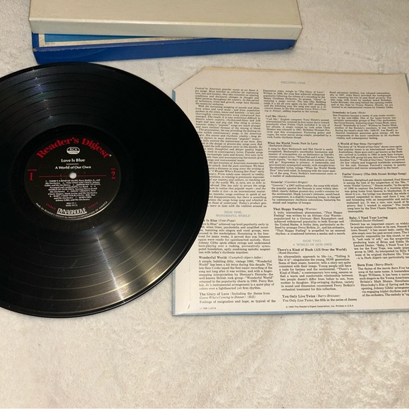 Love is Blue Music in a Mellow Mood 4 LP Record Album Set Reader’s Digest - Picture 4 of 11